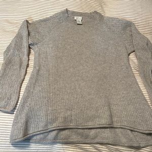 Goats Cashmere Light Grey Sweater Size Small